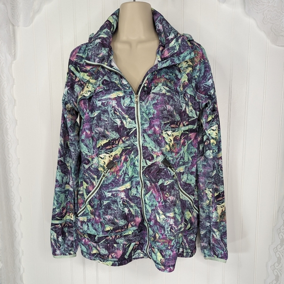 LULULEMON Miss Misty Jacket II in Iridescent Multi Sz 6 - Picture 4 of 16